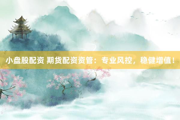 小盘股配资 期货配资资管：专业风控，稳健增值！